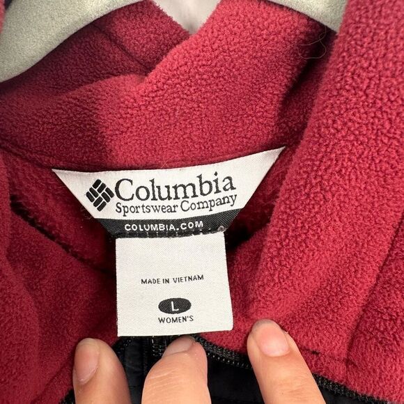 COLUMBIA Womens Florida State Seminoles Flanker III Fleece Full-Zip Jacket Large - Picture 4 of 12